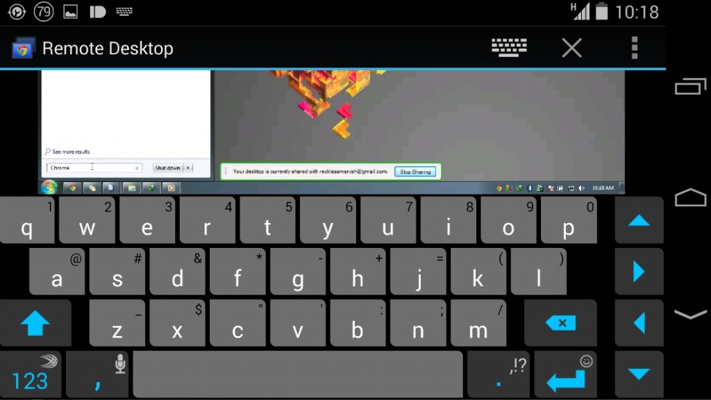 Control PC From Your Android Device Using Chrome Remote Desktop
