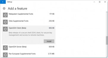 How To Enable The Built In Windows Openssh Client